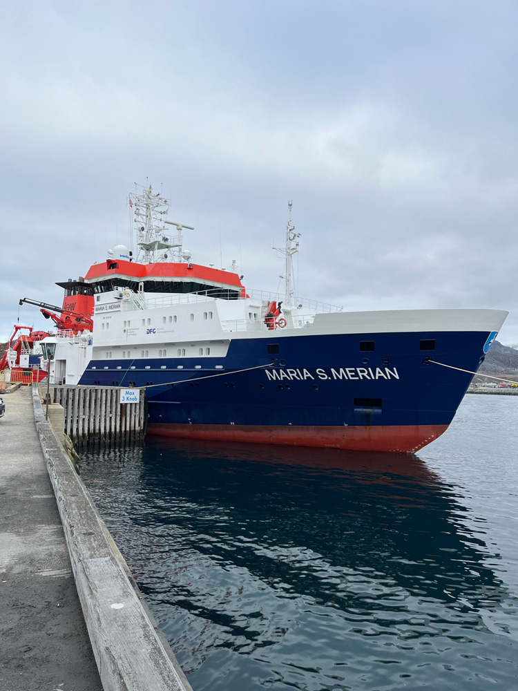 RV Maria S Merian at Nuuk